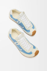 Ballet Runner 2.0 In Nylon And Calfskin