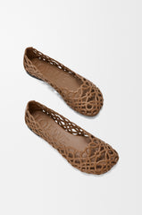 Petal Anagram Ballerina In Lambskin