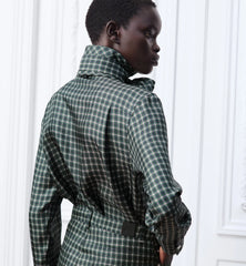 Blouse with Removable Bow Tie