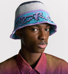 Dior And Lewis Hamilton Crochet Bucket Hat