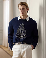 Relaxed Fit Bullion Cotton Jumper