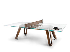 Lungolinea Wood & Glass Table Tennis
