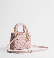 Mini Lady Dior Bag With Strap
