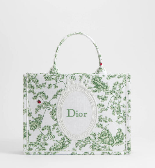 Medium Dior Book Tote With Strap