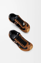 Ballet Runner 2.0 In Hairy Calfskin
