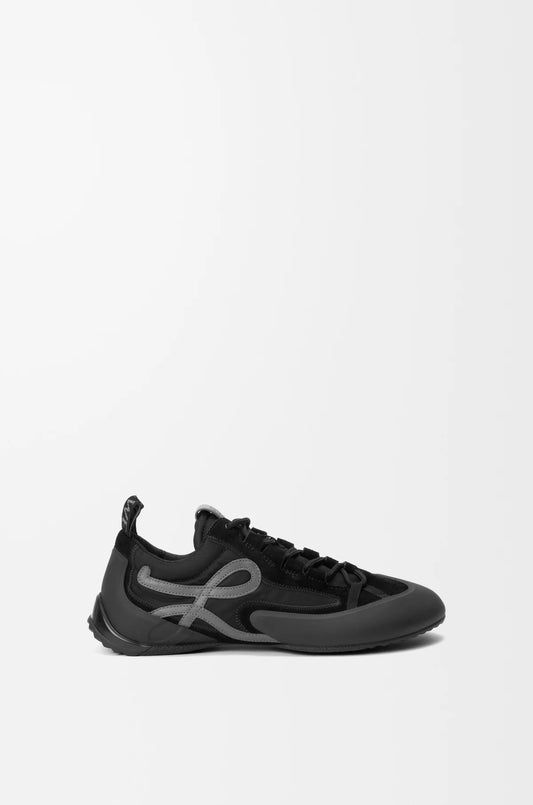 Grip Sneaker In Nylon, Suede And Tpu