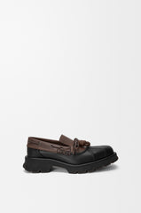 Bobby Derby In Calfskin And Vegetable-tanned Calfskin