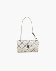 The Bi-Color Quilted Mini Dual Shoulder Bag