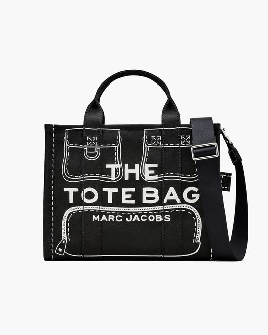 The Trompe L'Oeil Cargo Canvas Medium Tote Bag