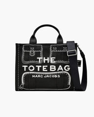 The Trompe L'Oeil Cargo Canvas Medium Tote Bag