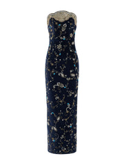 Night Sky Column Dress