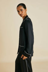 Coco Jet Black Pyjamas