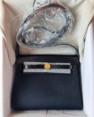 Mini Herbag Black/Black GHW K