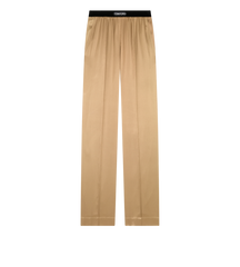 Stretch Silk Satin PJ Pants