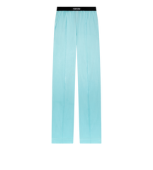 Stretch Silk Satin PJ Pants