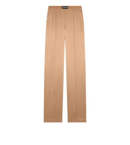 Stretch Silk Satin PJ Pants