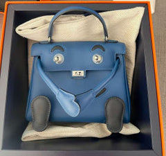 Kelly Doll Blue Tie/ Caban Swift PHW K