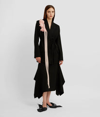 Double Breasted Belted Blazer