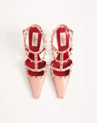 Rockstud Kidskin Pumps 100Mm