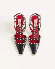 Rockstud Kidskin Pumps 100Mm