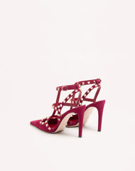 Rockstud Suede Pumps 100mm