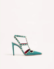 Rockstud Suede Pumps 100mm