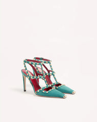 Rockstud Suede Pumps 100mm