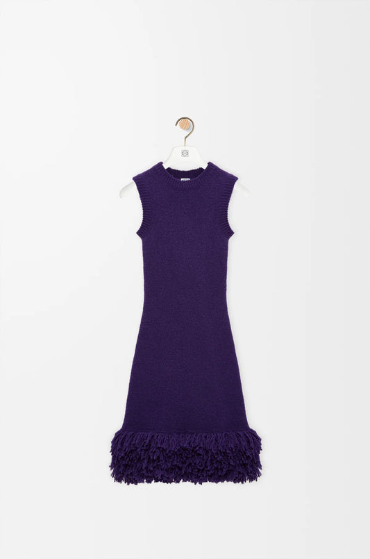 Dress In Wool Blend