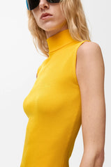 Sleeveless Top In Viscose Blend
