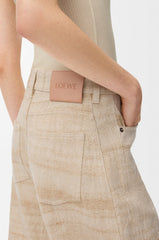 Barrel Jeans in denim