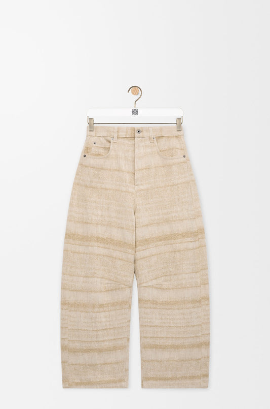 Barrel Jeans in denim