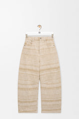 Barrel Jeans in denim