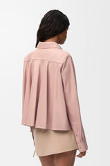 Shirt In Nappa Lambskin