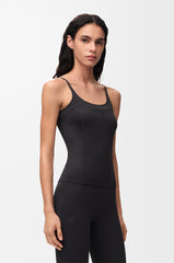 Strappy Top In Technical Jersey
