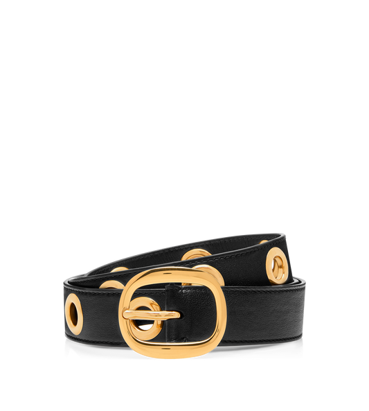 Ovoid Belt With Eyelets