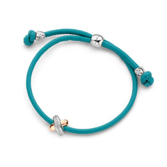 Kisses Sliding Bracelet with Diamond