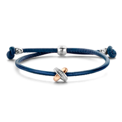 Kisses Sliding Bracelet with Diamond