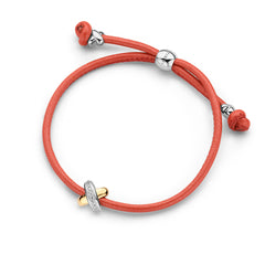 Kisses Sliding Bracelet with Diamond