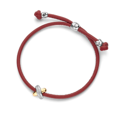 Kisses Sliding Bracelet with Diamond