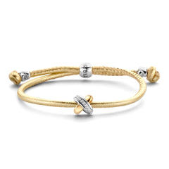 Kisses Sliding Bracelet with Diamond