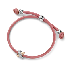 Kisses Sliding Bracelet with Diamond