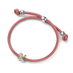 Kisses Sliding Bracelet with Diamond