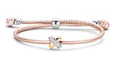 Kisses Sliding Bracelet with Diamond