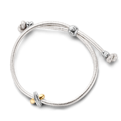 Kisses Sliding Bracelet with Diamond