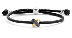 Kisses Sliding Bracelet with Marcasite