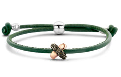 Kisses Sliding Bracelet with Marcasite