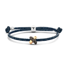 Kisses Sliding Bracelet with Marcasite
