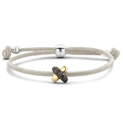 Kisses Sliding Bracelet with Marcasite