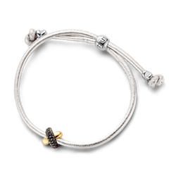 Kisses Sliding Bracelet with Marcasite