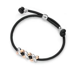 Kisses Sliding Bracelet with Three Kisses